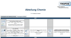 Desktop Screenshot of chemie.tropos.de